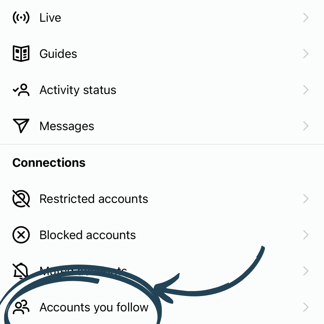 How to find who you follow on Instagram