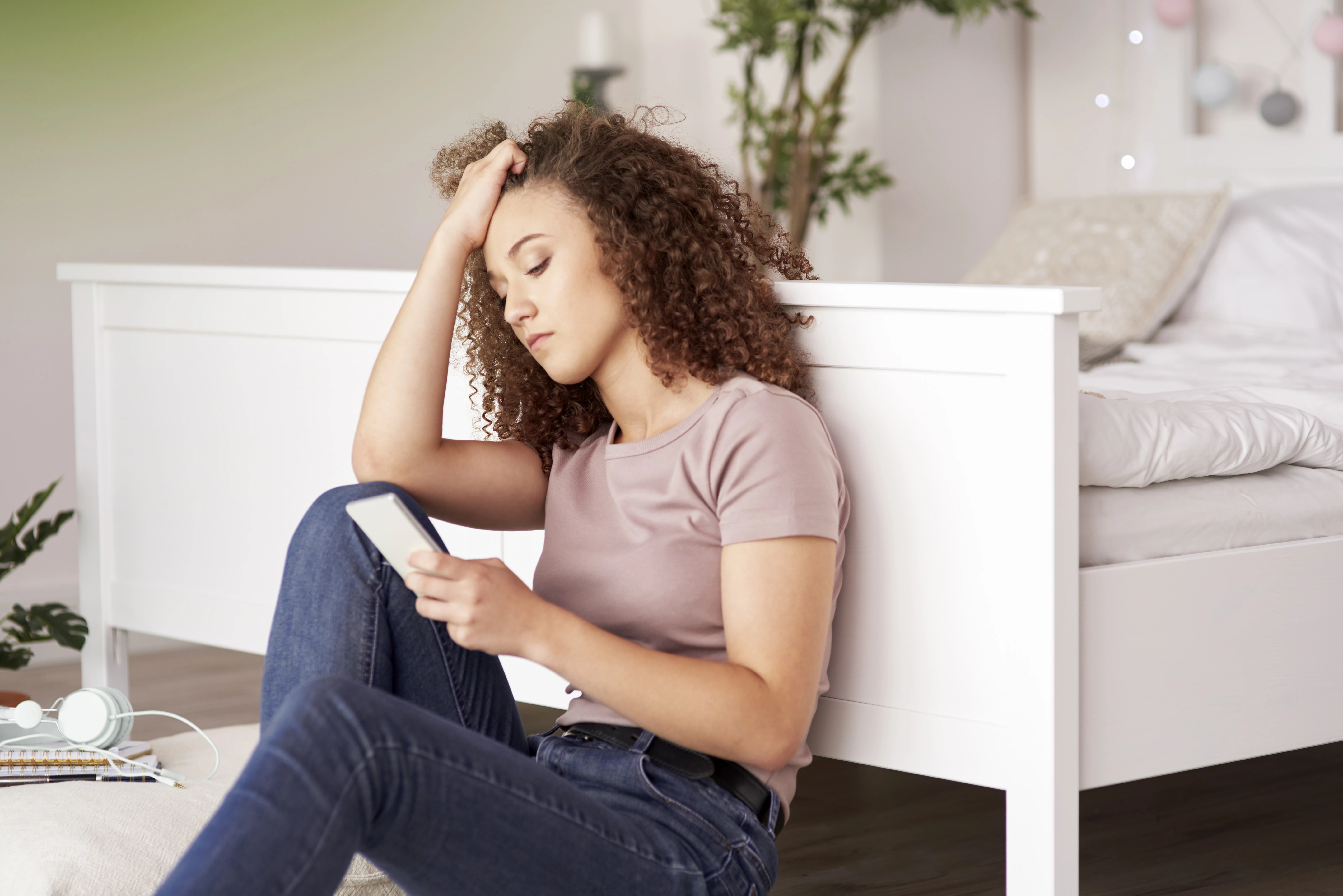 Scrolling through Instagram searching for how to hide who you follow on Instagram