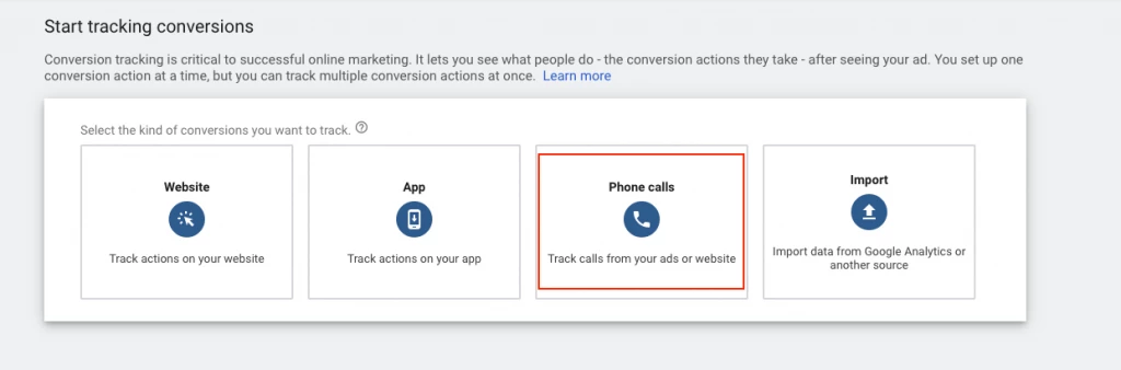 screenshot of phone calls