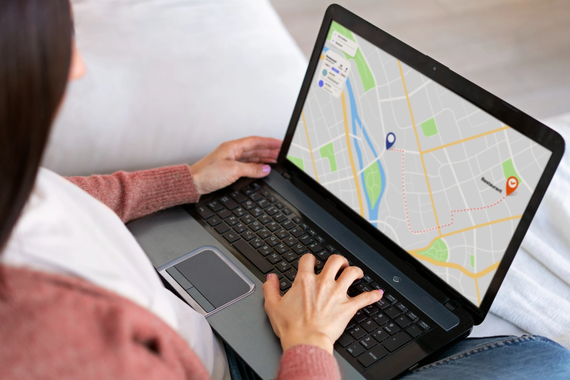 add social media and high quality content in your GMB listing