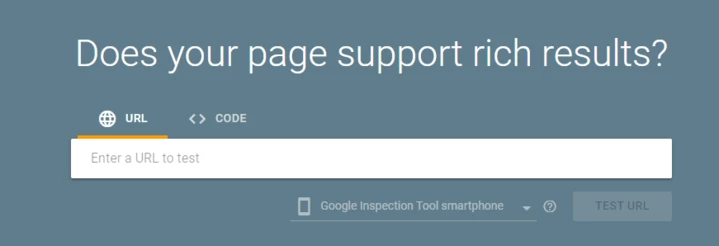 What is the Google's Rich Results test