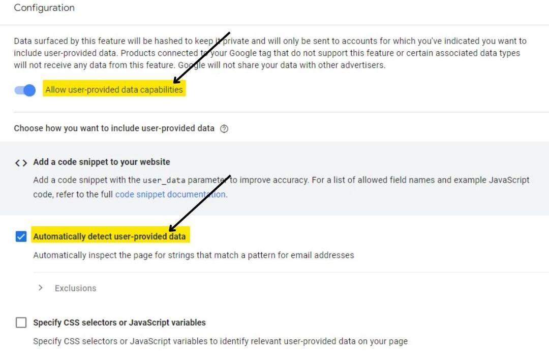 How To Configure GA4 Enhanced Conversions