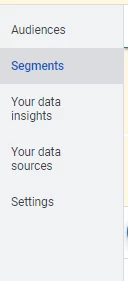 google ads audience segments